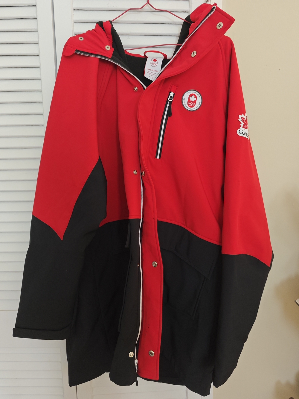 Genuine athlete‑issued 2016 Lillehammer Winter Youth Olympics Team Canada coat